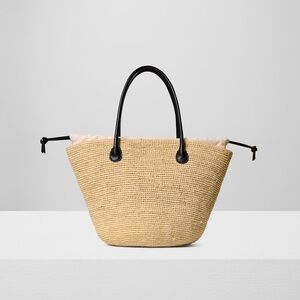 ARITZIA Bartlett Raffia Bag